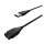 Pasek i akcesoria do zegarków FIXED USB Charging Cable do Garmin smartwatch black FIXDW-796
